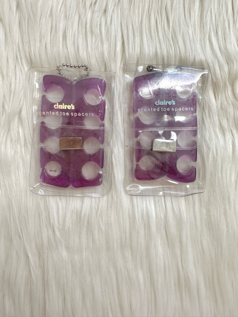 CLAIRES SCENTED TOE SPACERS